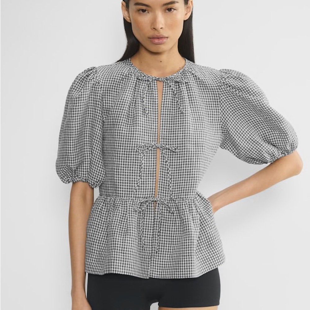 NWT Aritzia Wilfred Violette Linen Blouse Small